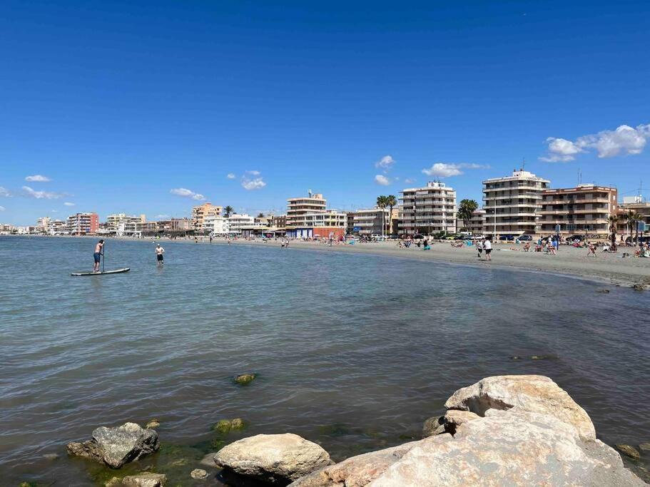 Apartamento Con Preciosas Vistas A Pie De Playa Санта Пола Екстериор снимка