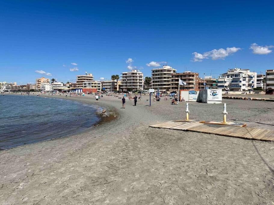Apartamento Con Preciosas Vistas A Pie De Playa Санта Пола Екстериор снимка